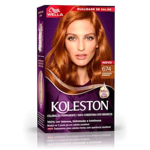 Tinta de Cabelo Koleston Chocolate Acobreado 674