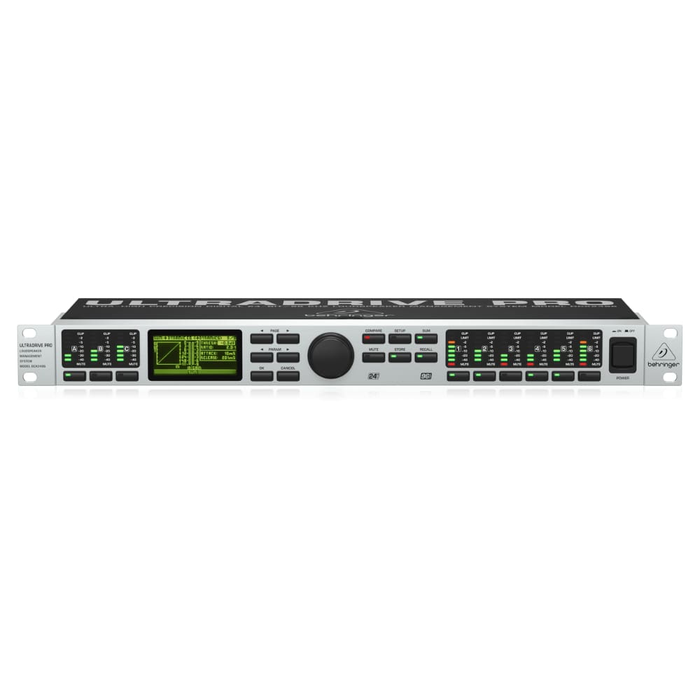 Gerenciador de Alto Falantes DCX2496 Behringer