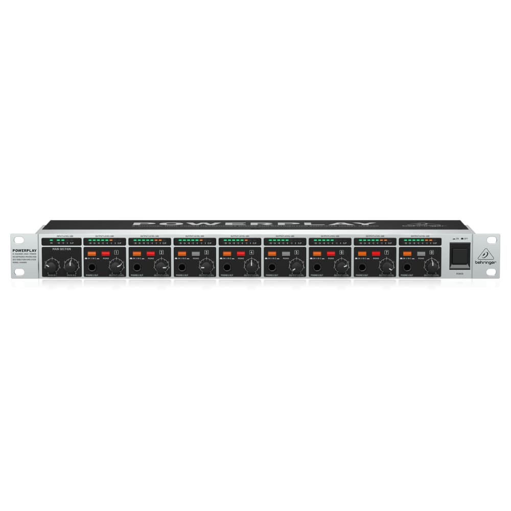 Amplificador de Fones de Ouvido HA8000 PowerPlay Behringer