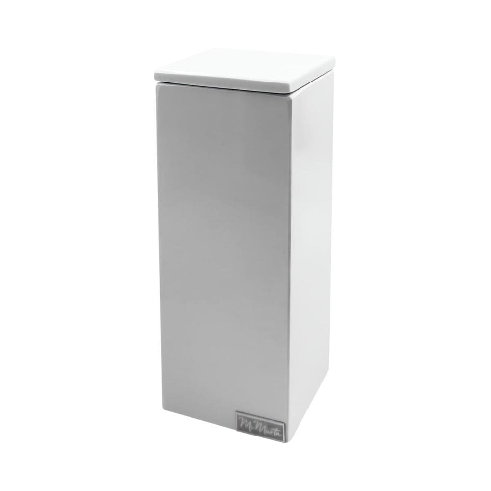 Porta Escova com Tampa em Silestone Branco
