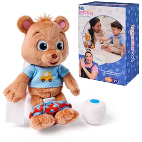Brinquedo infantil Ms. Rachel Potty Time com ursinho de pelúcia Bean Plush