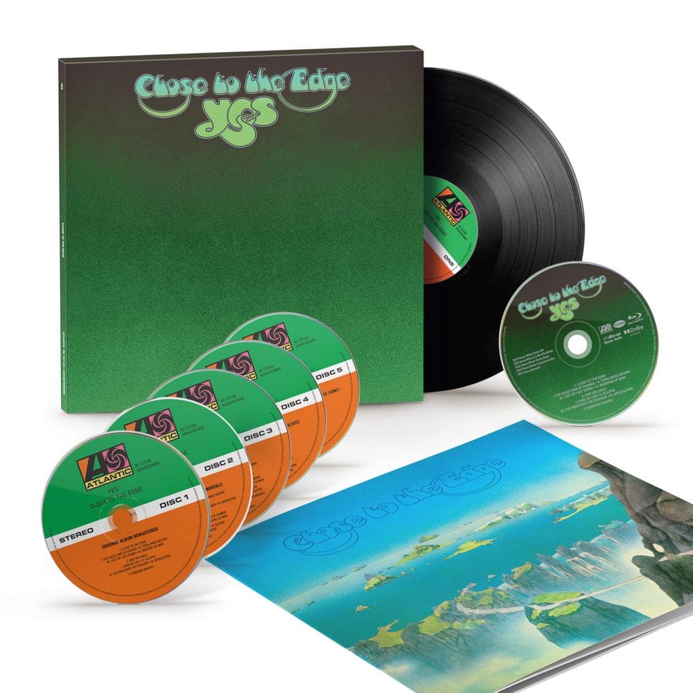 Blu-ray Close to the Edge Edição Super Deluxe Rhino Records