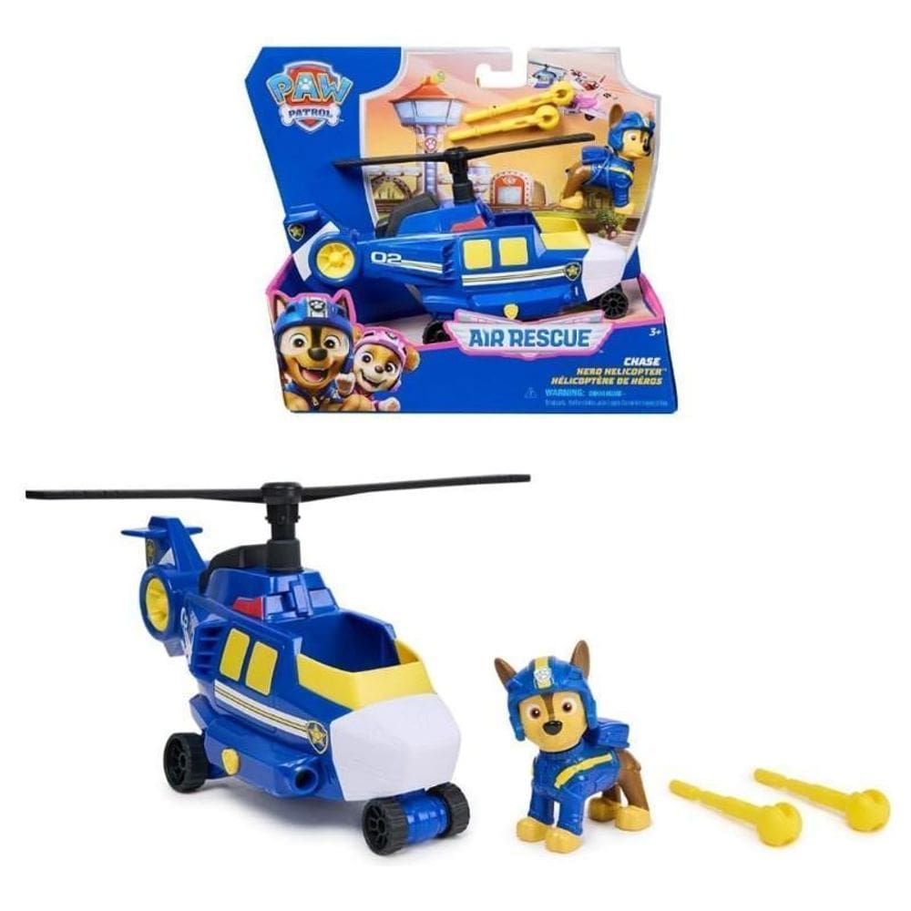 Patrulha Canina Helicóptero De Resgate Boneco Chase - Sunny