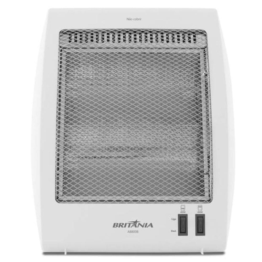 Aquecedor Elétrico De Ambiente Britânia 800W 220V AB800B
