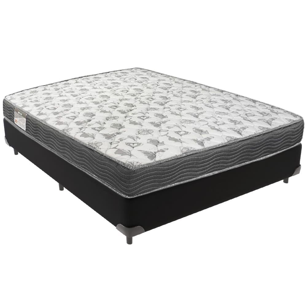 Cama Box e Colchão ISO100 Espuma D33 Viúvo Ortobom