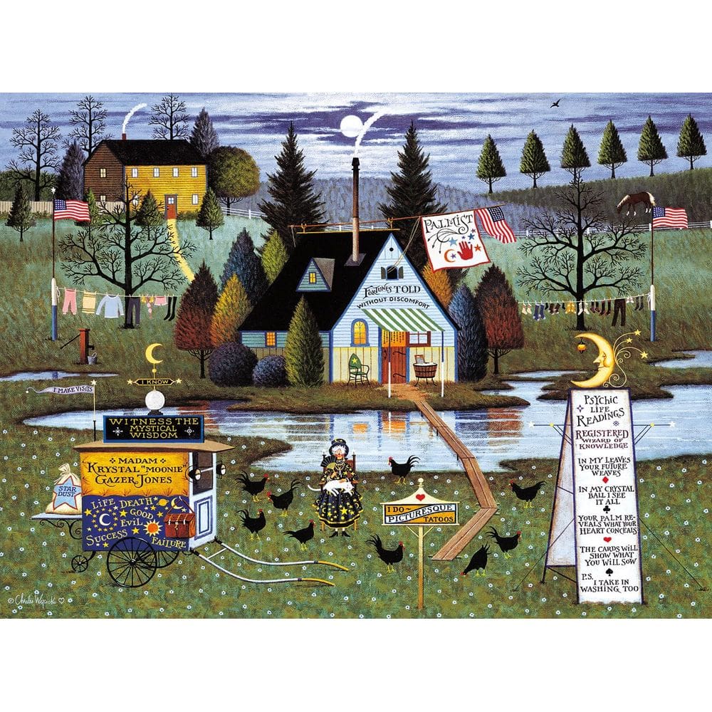 Quebra-cabeça Buffalo Games Charles Wysocki Know it All 1000P