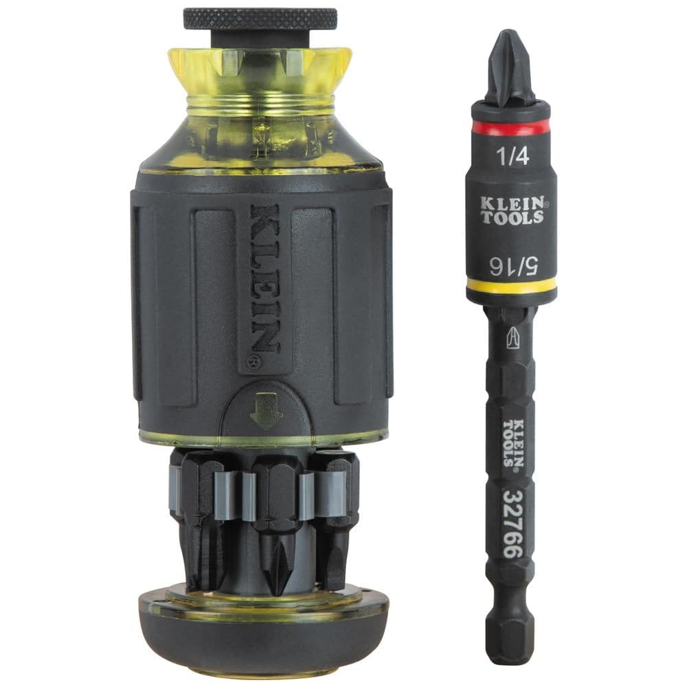 Conjunto de drivers de impacto Klein Tools 32308F de 10 peças com 7 bits