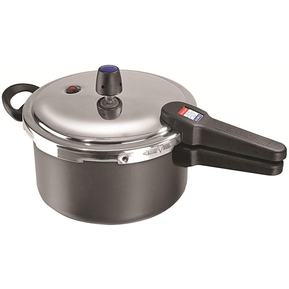 Panela de Pressão Conecta 22cm 4,5L Alumínio Grafite