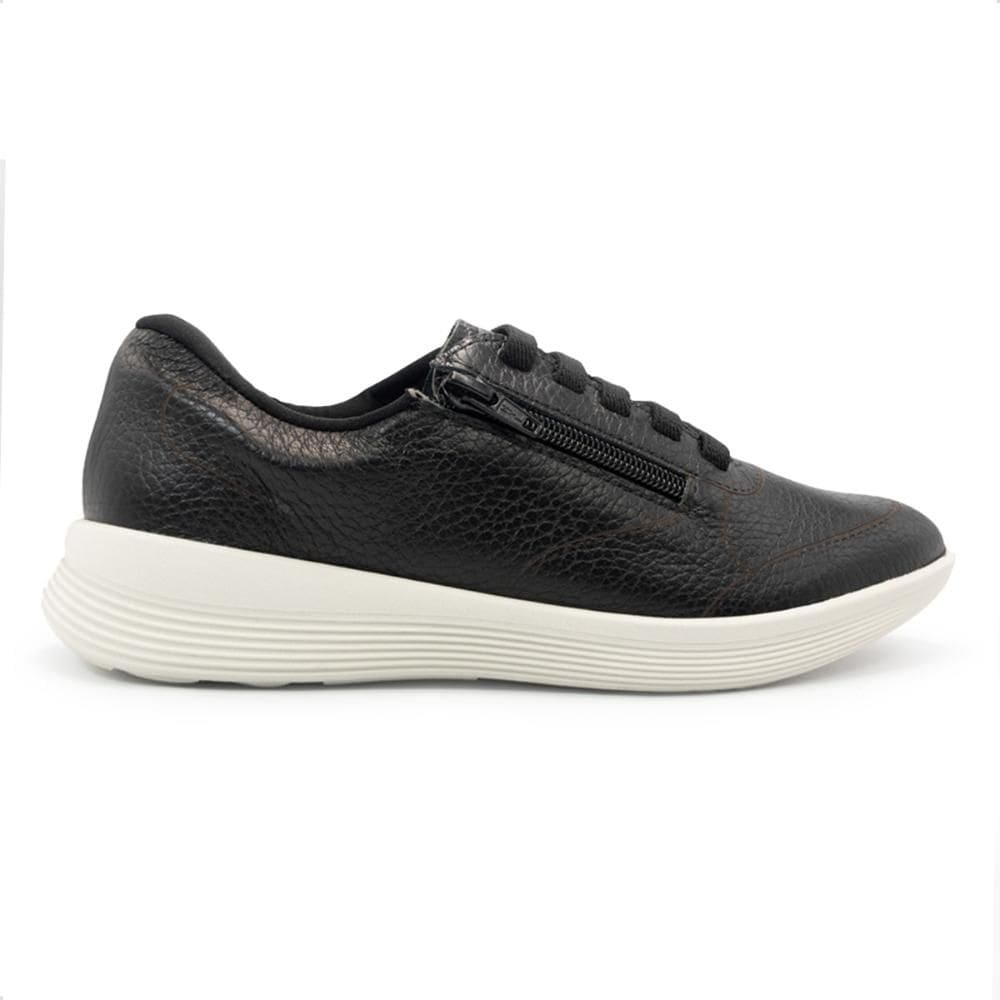 Tênis Usaflex Feminino Zíper Lateral Casual UC06007