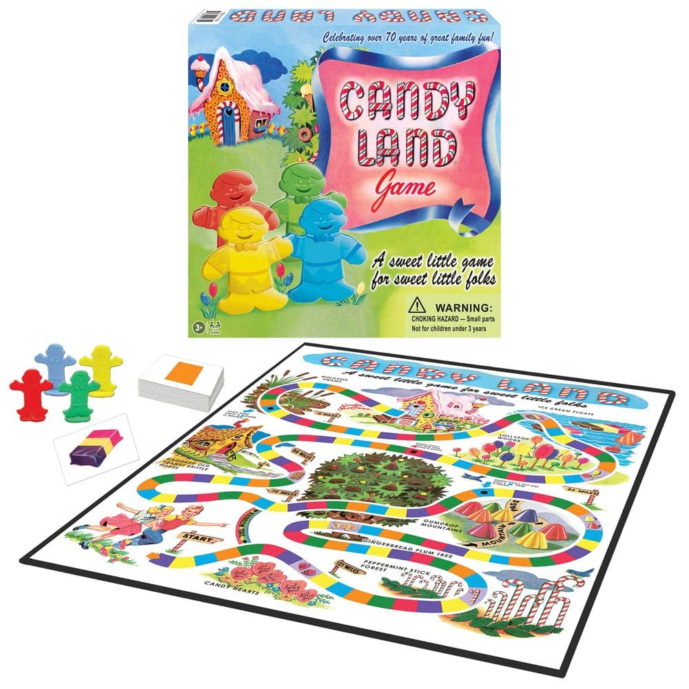 Winning Game Moves Candy Land 65th Anniversary 4 Players
