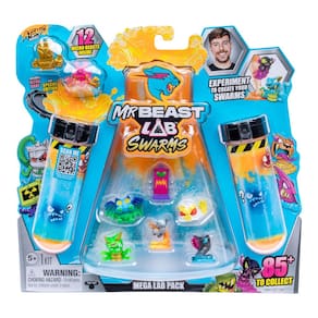Micro Beasts MrBeast Lab Swarms Série 2 colecionáveis