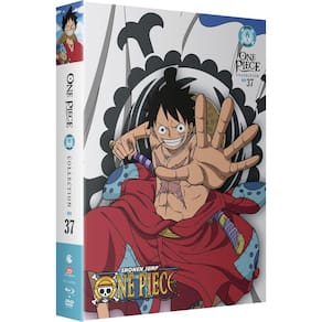 Coleção DVD One Piece 37 Crunchyroll com abertura sem texto