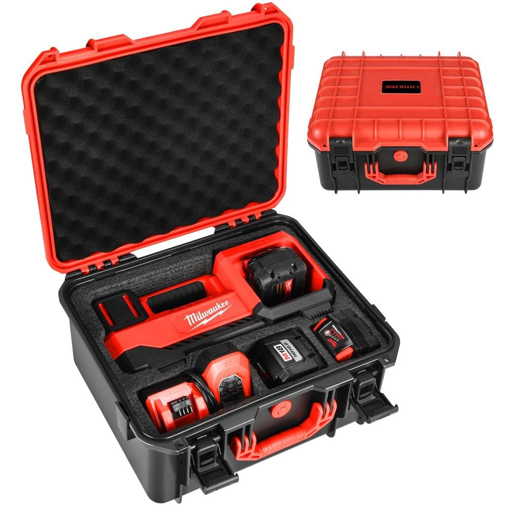Estojo de compressor de ar LOTOCASE para inflador Milwaukee M18