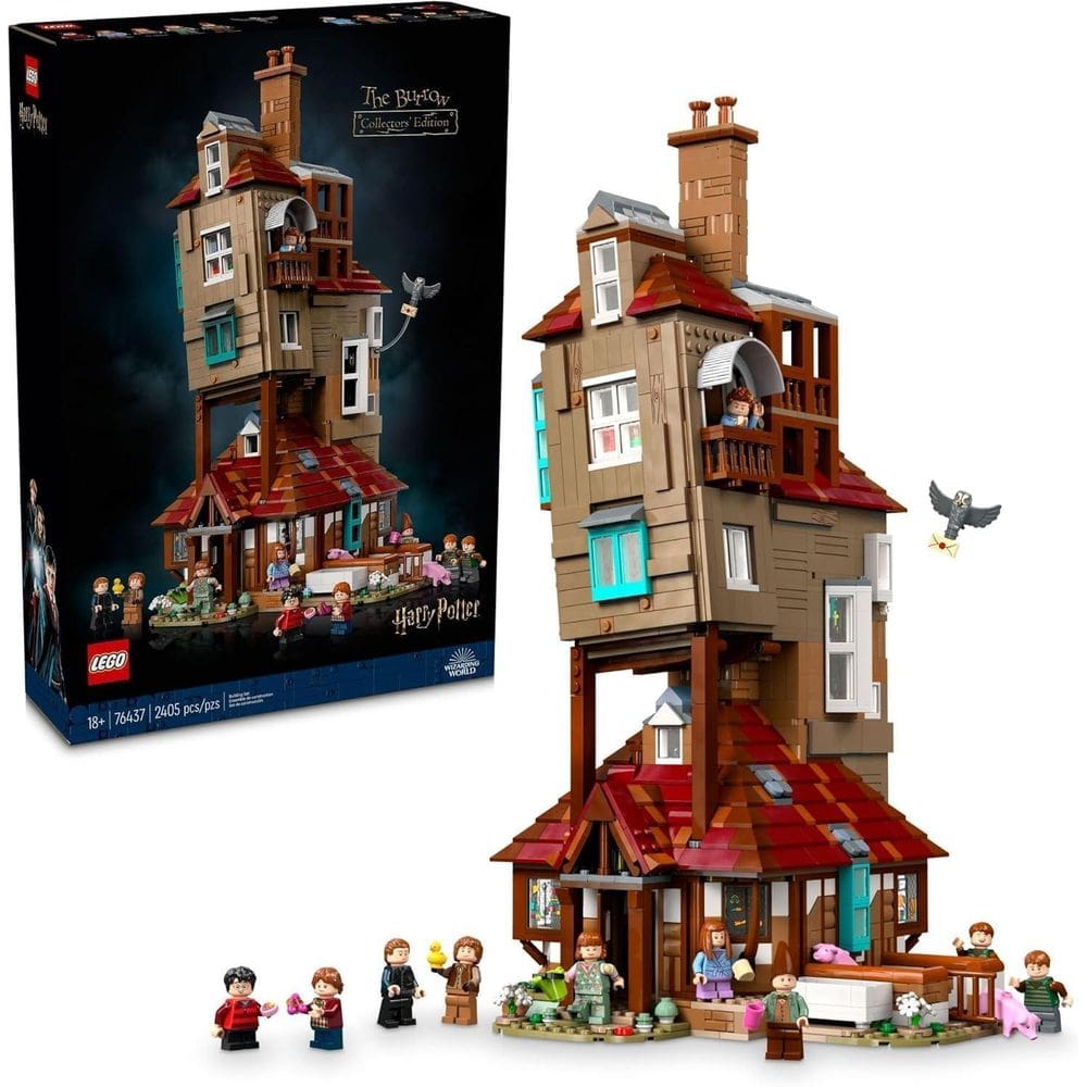 Lego Harry Potter 76437 The Burrow Edição De Colecionador