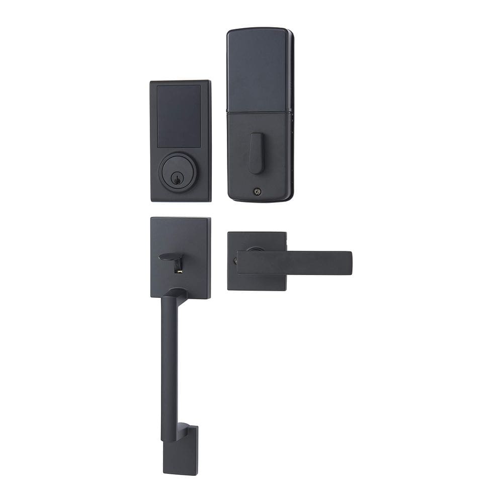 Fechadura eletrônica de porta Deadbolt com tela sensível ao toque Amazon Basics