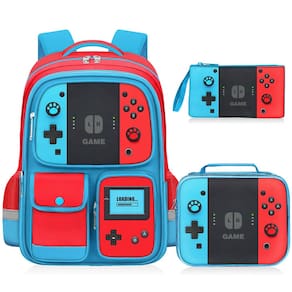 Mochila TILYTADLY Kids para meninos com lancheira de 6 a 18 anos