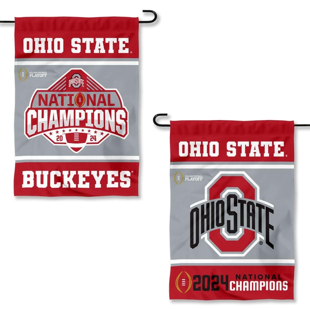 Bandeira de jardim Flag College Flags & Banners Co. Estado de Ohio