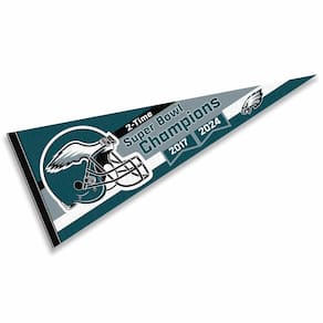 Bandeira da Bandeira WinCraft Eagles Super Bowl LIX Champions