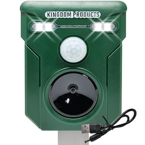 Faixa de detecção de 2025 do Solar Animal Repeller Kingdom Products