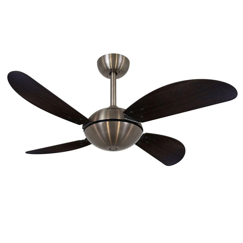Ventilador De Teto Volare Bronze Fly Office 4 Pás 220V