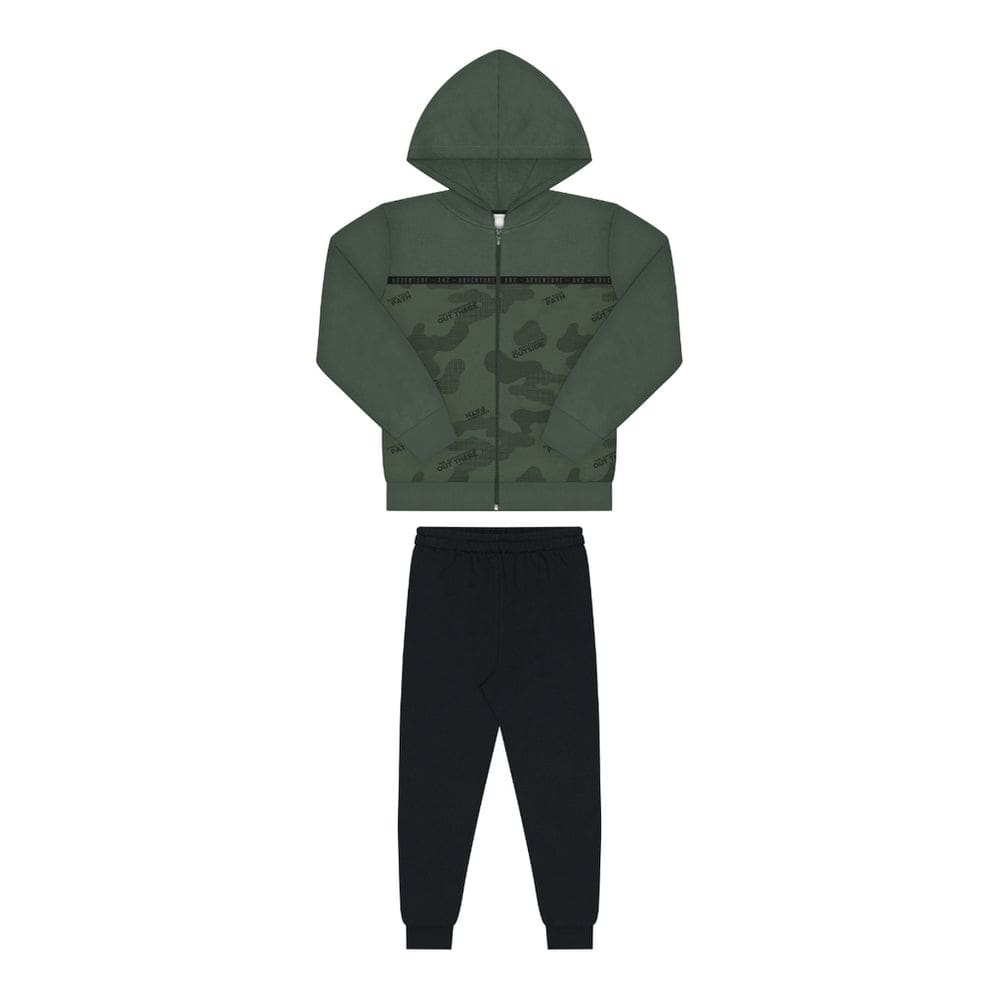 Conjunto Jaqueta e Calça Moletom Menino Alakazoo Ref. 19146