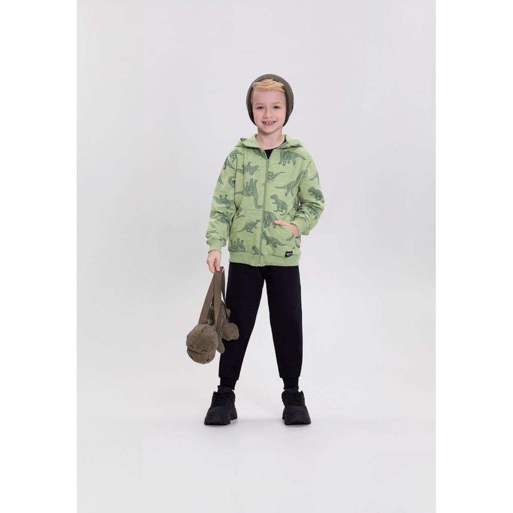 Conjunto Moletom Infantil Dinossauro Alakazoo Ref. 019147