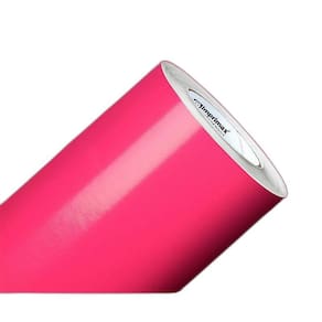 Papel Adesivo Vinílico Moveis Geladeira Magenta 50X80Cm