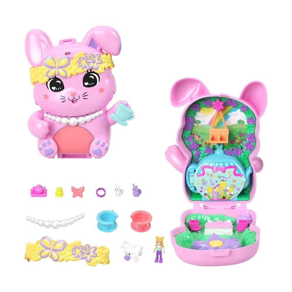 Polly Pocket Micro Mundo Estojo Coelhinho - Mattel