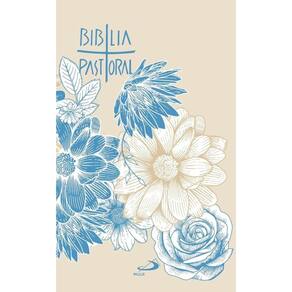 Nova Biblia Pastoral - Colorida Flor Azul - Paulus