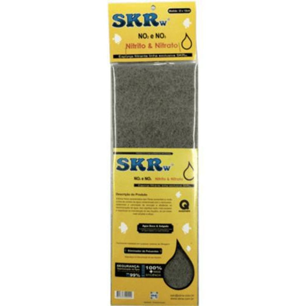 Esponja Filtrante Remove Nitrito Skrw - 33X12Cm