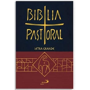 Biblia Pastoral - Media Ziper - Vinho Letra Grande - Paulus