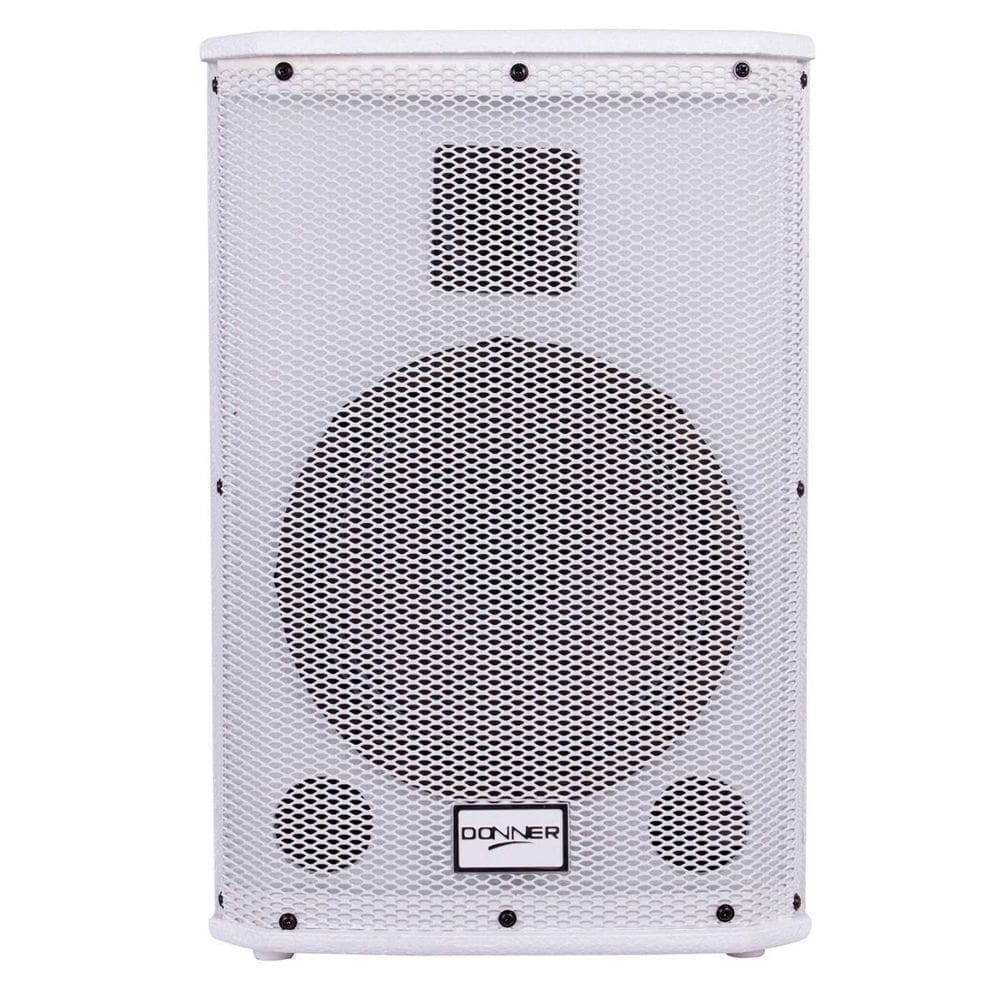 Caixa Acústica Ativa Saga 8A 150 Wms Donner Branca