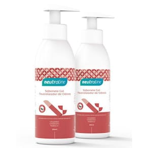 Sabonetes Gel Neutralizadores de Cheiro - 2 Frascos 250ml