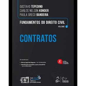 Fundamentos do Direito Civil Contratos Vol. 3 - 6ª Edição 2025