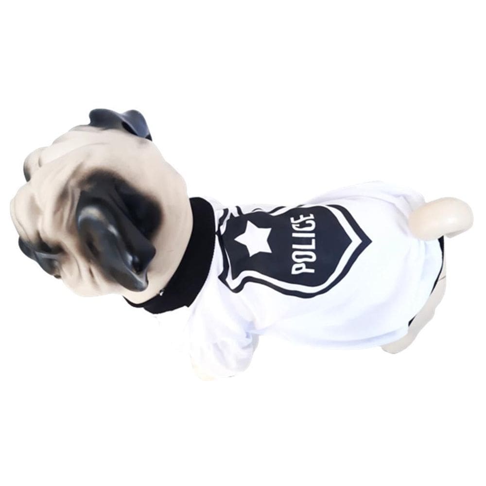 Camiseta Para Cachorro Police - 1
