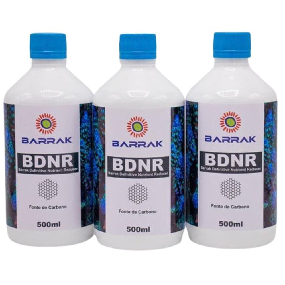 Barrak Bdnr Reduz Nitrato Fosfato Aquário 500ml