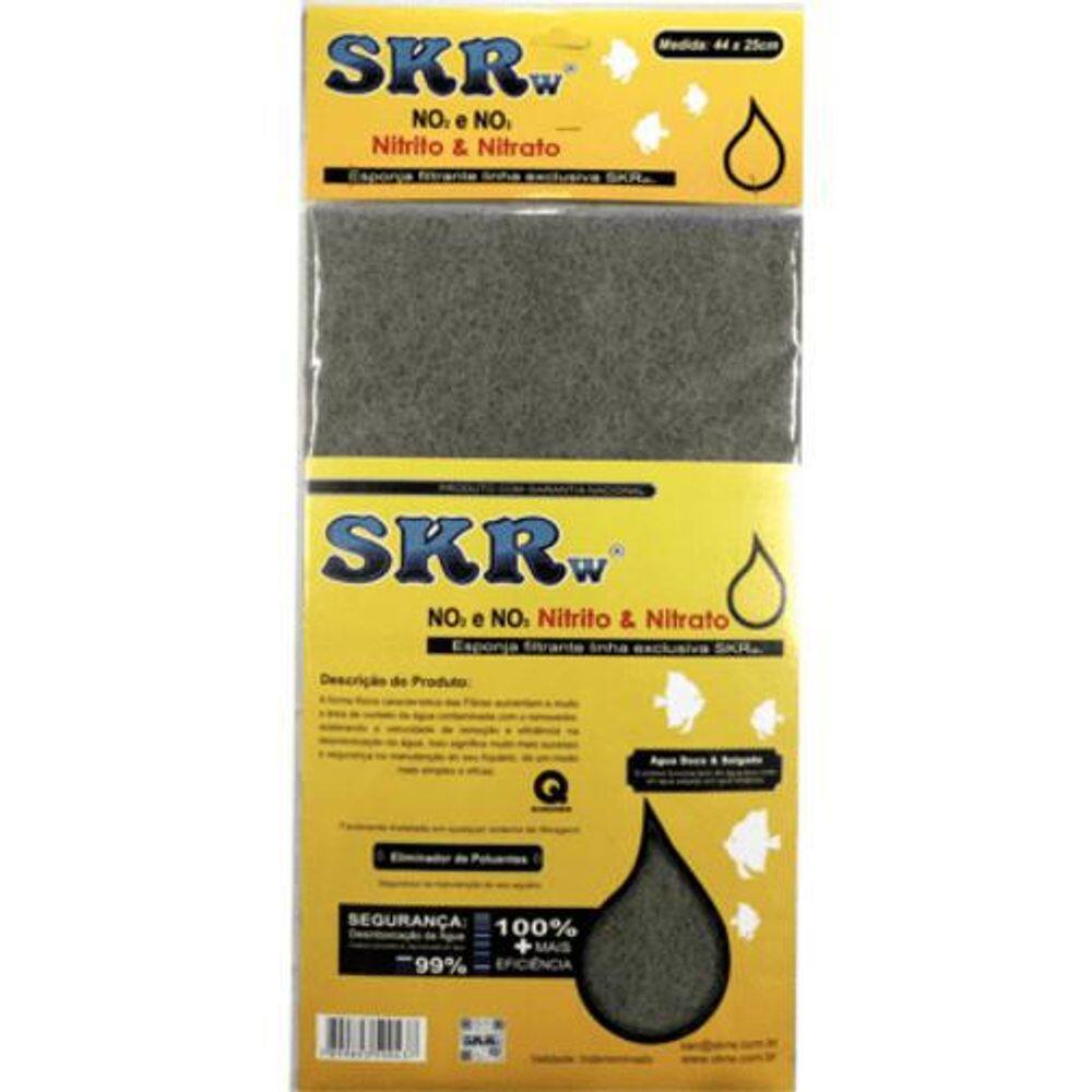 Esponja Filtrante Remove Nitrito Skrw - 44X25Cm