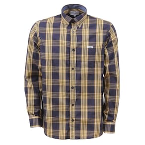 Camisa Masculina Xadrez Azul Manga Longa Wrangler 37790