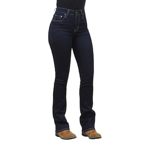 Calça Feminina 725 High-Rise Bootcut Azul Levi`s 37678