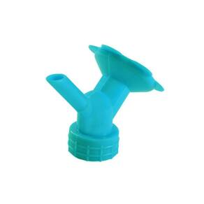 Kit 4 Regador Para Plantas Adaptável Em Garrafa Pet Azul