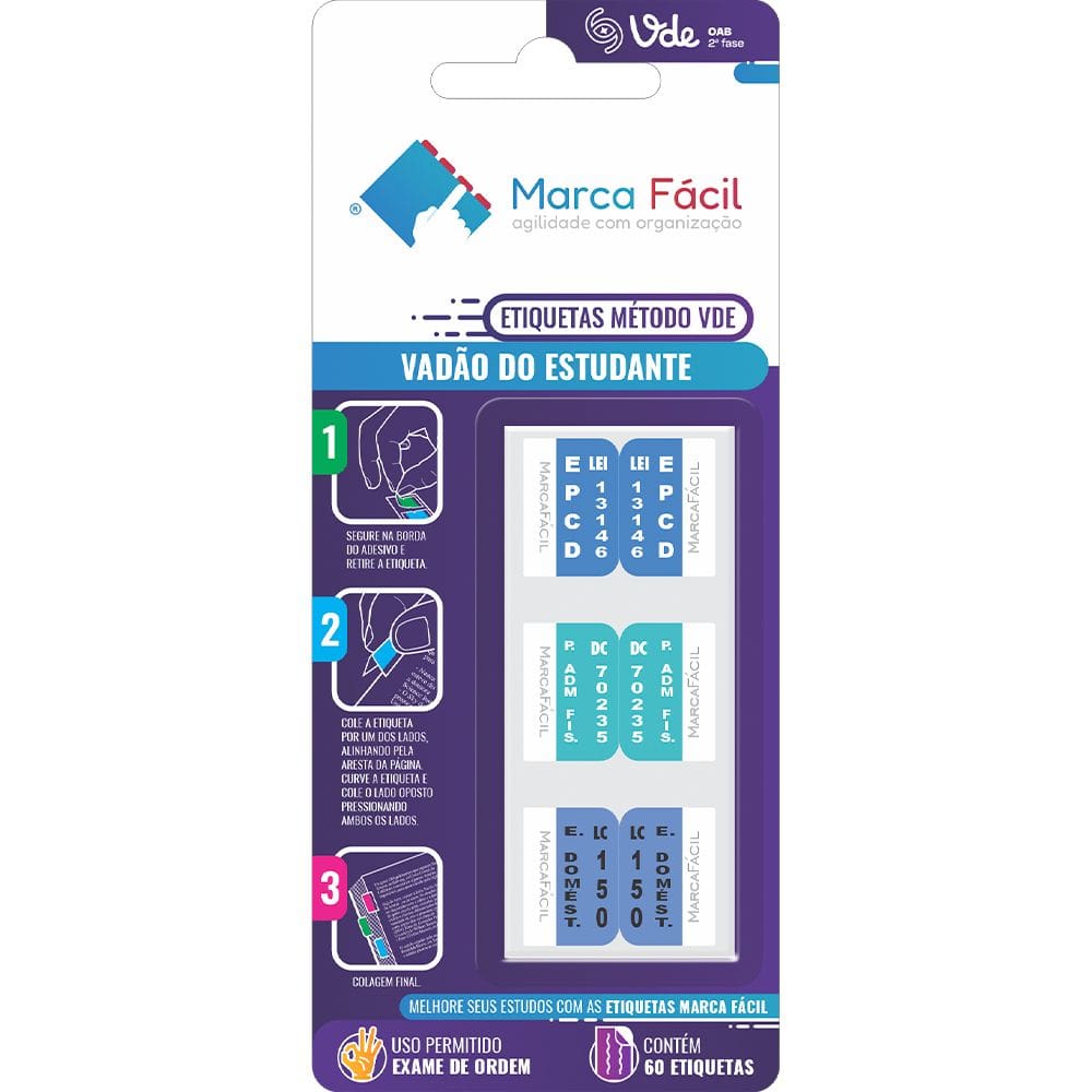 Etiquetas Vadão do Estudante