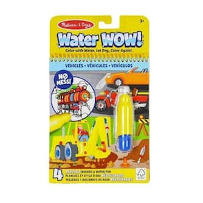Caderno E Caneta De Agua Colorir Veiculos - Melissa E Doug