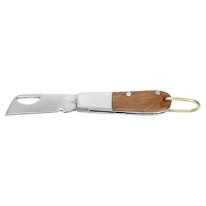 Mini Canivetee com Cabo de Madeira A Master Inox 30895