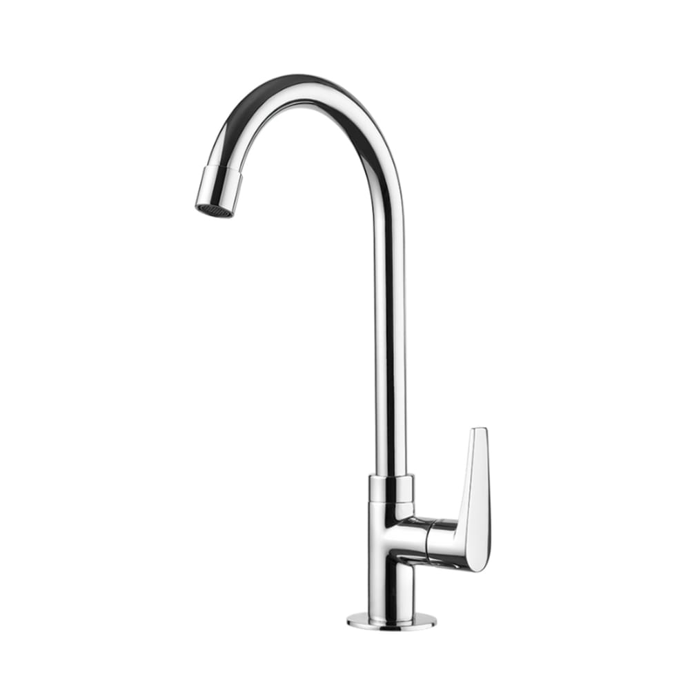 Torneira para Lavatório de Bancada Bica Alta Lorenjoy Cromada Lorenzetti