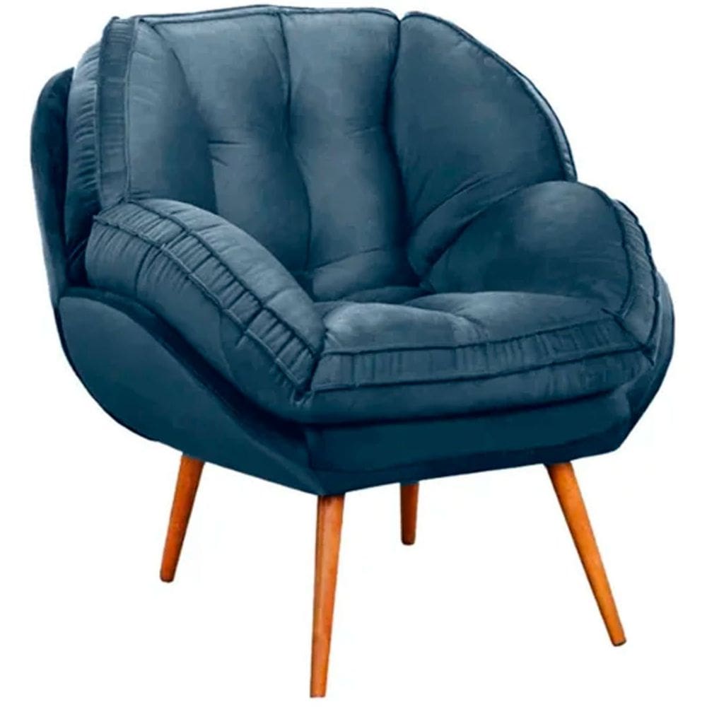 Poltrona para Sala e Escritório Decorativa Vitória