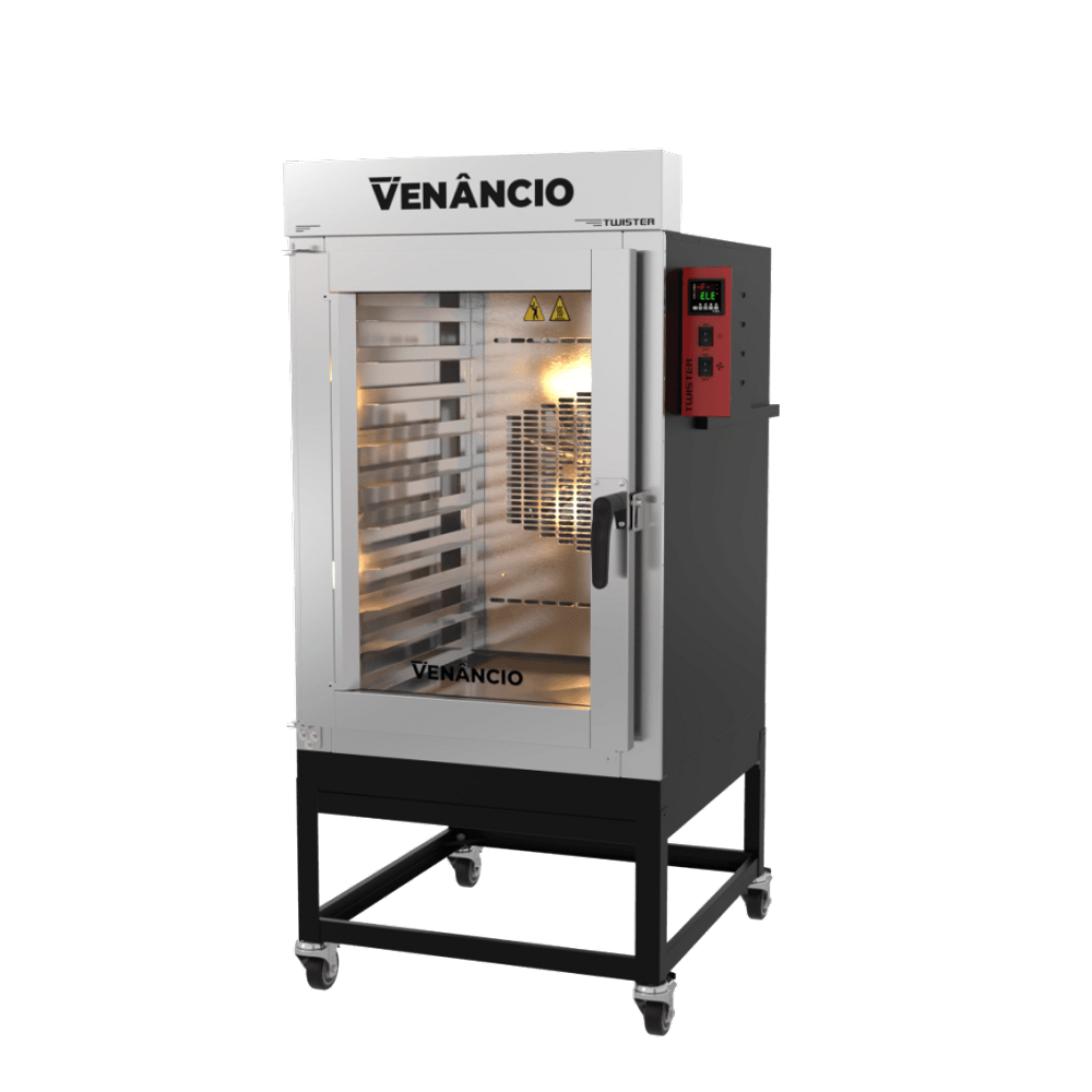 Forno Turbo Elétrico Twister 10 Esteiras Venâncio FVT10E Monofásico 220V