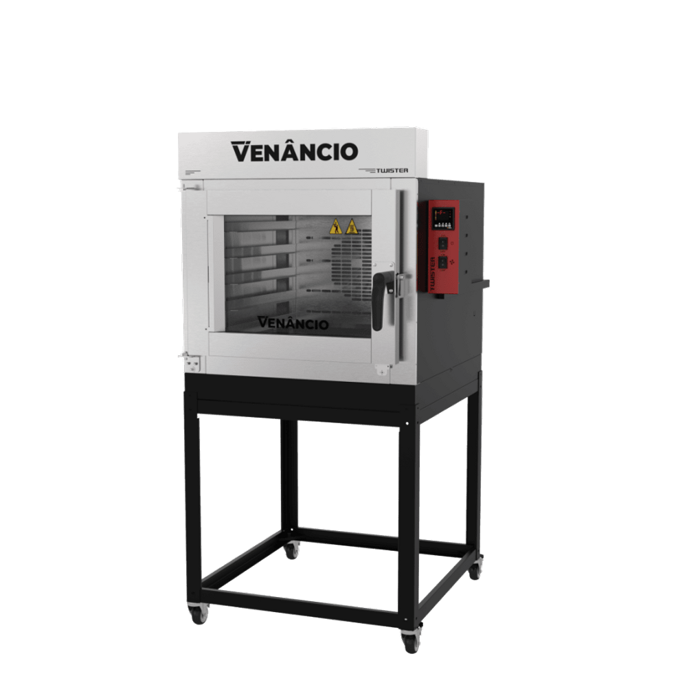 Forno Turbo Elétrico Twister 5 Esteiras Venâncio FVT5E Monofásico 220V