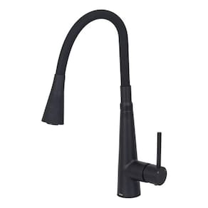 Torneira De Mesa Cozinha Gourmet Monocomando Preta Concept