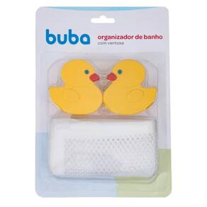 Organizador de Brinquedos de Banho com Ventosa - Pintinho Amarelo