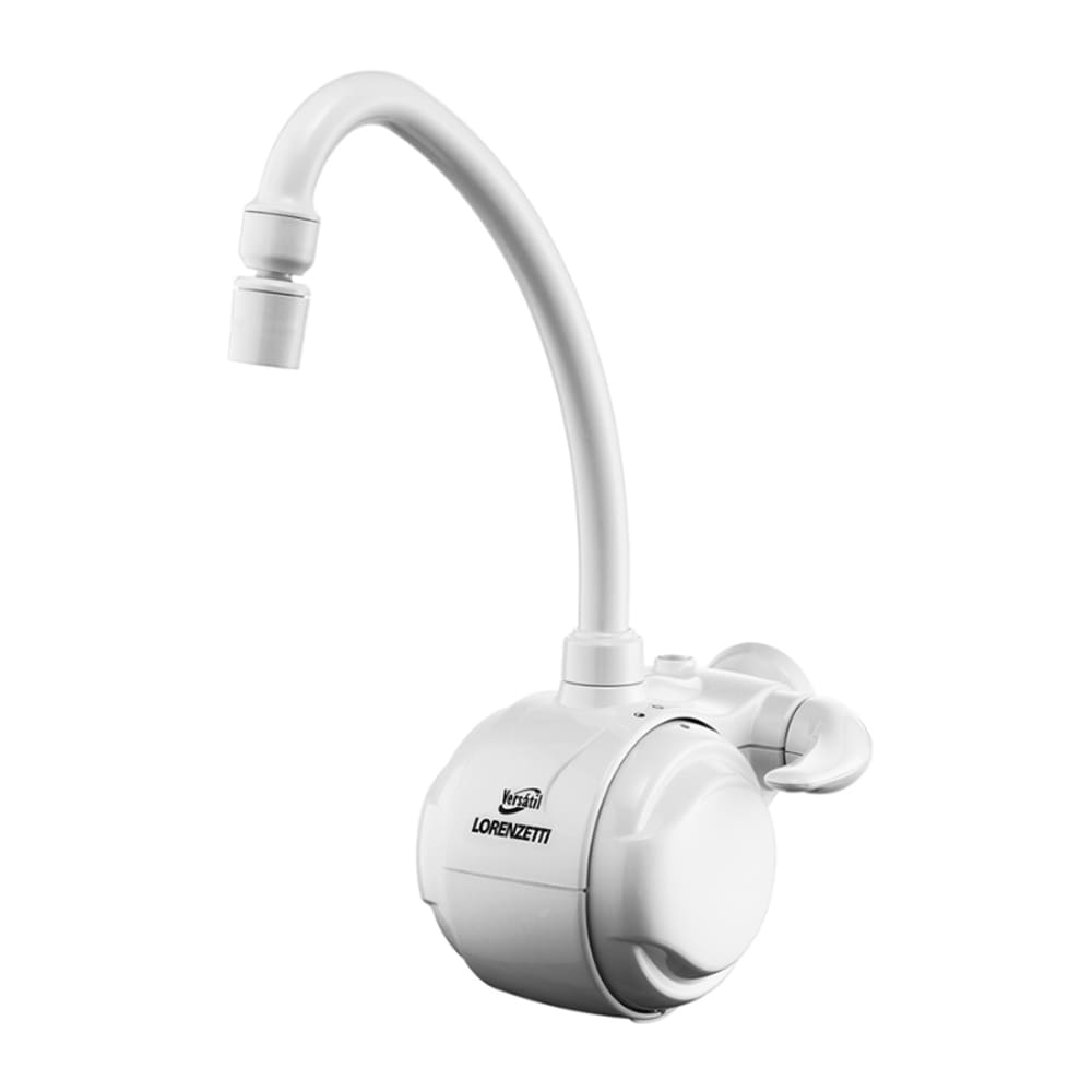 Torneira Elétrica Versátil Lorenzetti de Parede 220V 5500W - Branco